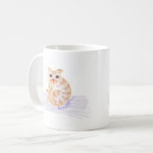 Orange Cat Kaffeetasse (Vorderseite Links)