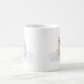Orange Cat Kaffeetasse (Mittel)