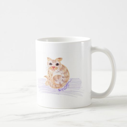 Orange Cat Kaffeetasse (Rechts)
