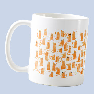 Orange Cat Kaffeetasse