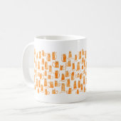 Orange Cat Kaffeetasse (Vorderseite Links)