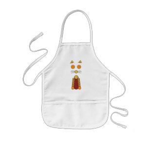 Orange CAT Kinderschürze