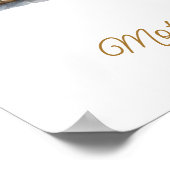 Orange Cat Mommy Beautiful Poster (Ecke)