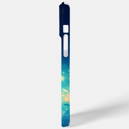 Orange Cat Mystical Garden Case-Mate iPhone Hülle (Rückseite / Links)