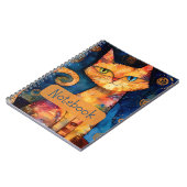 Orange Cat Notebook Notizblock (Linke Seite)