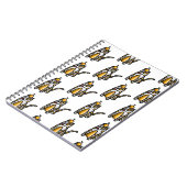 Orange Cat Notizblock (Linke Seite)