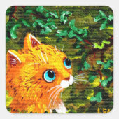 Orange Cat Stickers Creationarts (Vorderseite)