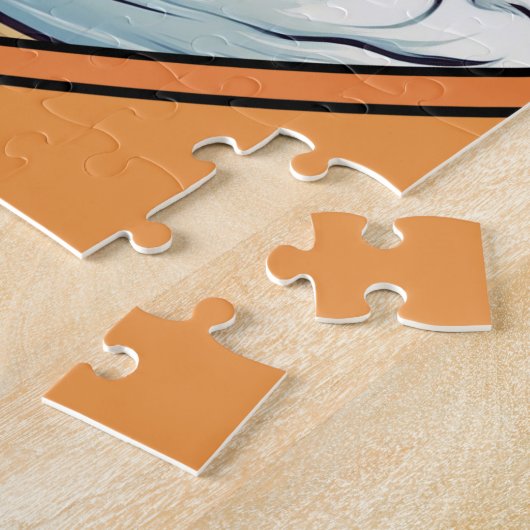 Orange Cat Surfing Puzzle (Seite)