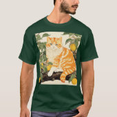 Orange Cat T-Shirt (Vorderseite)