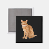 Orange Cat Tab Funny Cat Parody Cat Lover Gift Kit Magnet (Vorderseite/Rückseite)