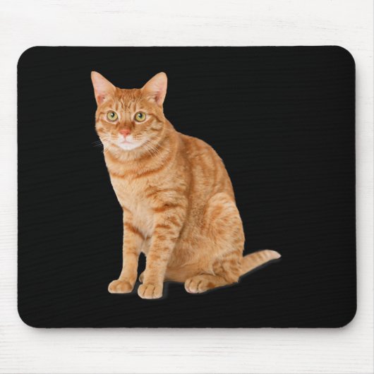 Orange Cat Tab Funny Cat Parody Cat Lover Gift Kit Mousepad (Vorne)