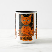 Orange Cat Tarot Magie | Kosmische Kunst Tasse (Zentrum)