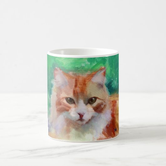 Orange Cat Tasse (Mittel)
