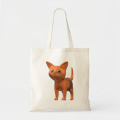 Orange Cat Tragetasche (Vorne)