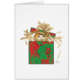 Orange Cat Weihnachtsgeschenk (Vorne)