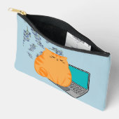 Orange Cat Zubehörtasche (Offen)