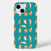 Orange Cats Funny Case-Mate iPhone Hülle (Rückseite)