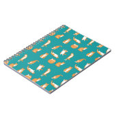 Orange Cats Funny Notizblock (Linke Seite)