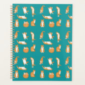 Orange Cats Funny Planer (Vorderseite)