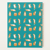 Orange Cats Funny Planer (Rückseite)