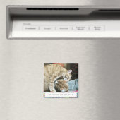 Orange Cats Magnet (In Situ (Geschirrspüler))