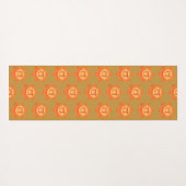 Orange Chakra, Yoga Mat Yogamatte (Rückseite (Horizontal))