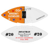 Orange Champions School Football (Paneele)