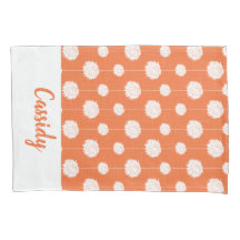 Orange Cheerleader Pom Pom Pattern