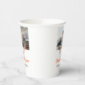 Orange cheers to 60 years anniversary wedding pappbecher (Links)