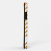 Orange Chevron ZigZag iPhone 5 Hülle (Hinten/Rechts)
