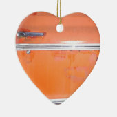 Orange Chevy Truck Door Keramik Ornament (Rechts)