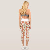 Orange Chicken Capri Leggings (Rückseite)