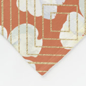 Orange Chicken Fleecedecke (Ecke)