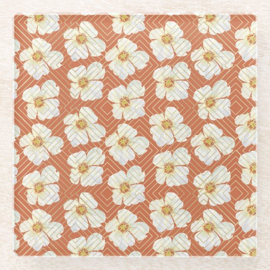 Orange Chicken Glasuntersetzer (Vorderseite)