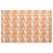 Orange Chinoiserie Pagodas Stoff (Fat Quarter (45,7 x 55,9 cm))