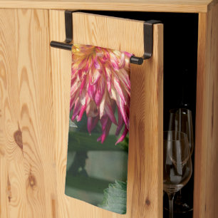 Orange Chrysanthemum Fotografie, kanadische Schönh Geschirrtuch