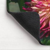 Orange Chrysanthemum Fotografy, kanadische Blume Mousepad (Ecke)