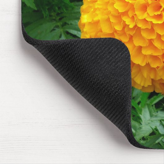 Orange Chrysanthemum Mousepad (Ecke)