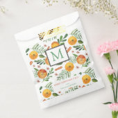 Orange & Cinnamon Frohe Weihnachtsmonogramm Geschenktütchen (Versiegelt)