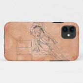 Orange Circles Barrel Racer ~ iPhone 5/5S Case (Rückseite (Horizontal))