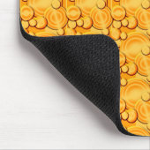 Orange Circles Mousepad (Ecke)
