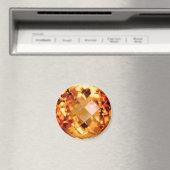 Orange Citrine Magnet (In Situ (Geschirrspüler))