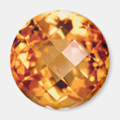 Orange Citrine Magnet (Vorne)