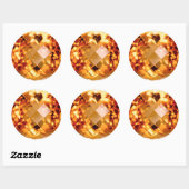 Orange Citrine Sticker (Blatt)