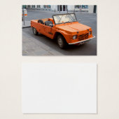 Orange Citroen Mehari (Vorne & Hinten)