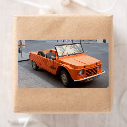 Orange Citroen Mehari (Insitu)