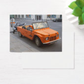 Orange Citroën Mehari (Schreibtisch)