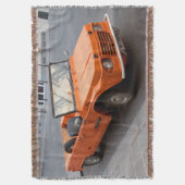 Orange Citroen Mehari Decke (Vorderseite Vertikal)