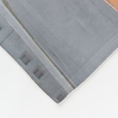 Orange Citroen Mehari Fleecedecke (Ecke)