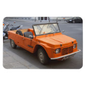 Orange Citroen Mehari Magnet (Horizontal)